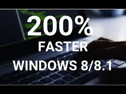 Video thumbnail for Make your Windows 8, 8.1 Run Super Fast