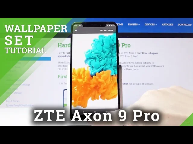 Video thumbnail for How to Change Wallpaper in ZTE Axon 9 Pro – Desktop Update