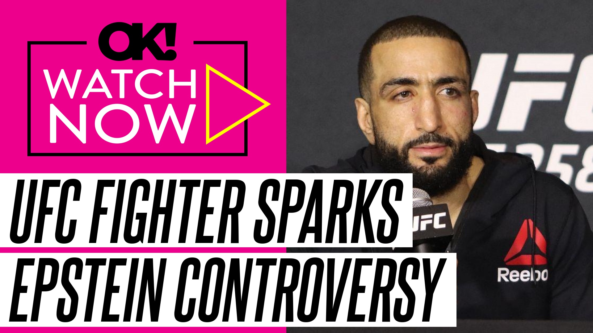 Video thumbnail for UFC Fighter Belal Muhammad Facing Backlash for 'Insane' Jeffrey Epstein Comment in Pre-Fight Press Conference:
