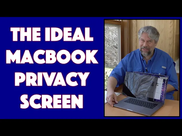 Video thumbnail for FilmEXT MacBook Pro 16" Privacy Shield -- DEMO & REVIEW