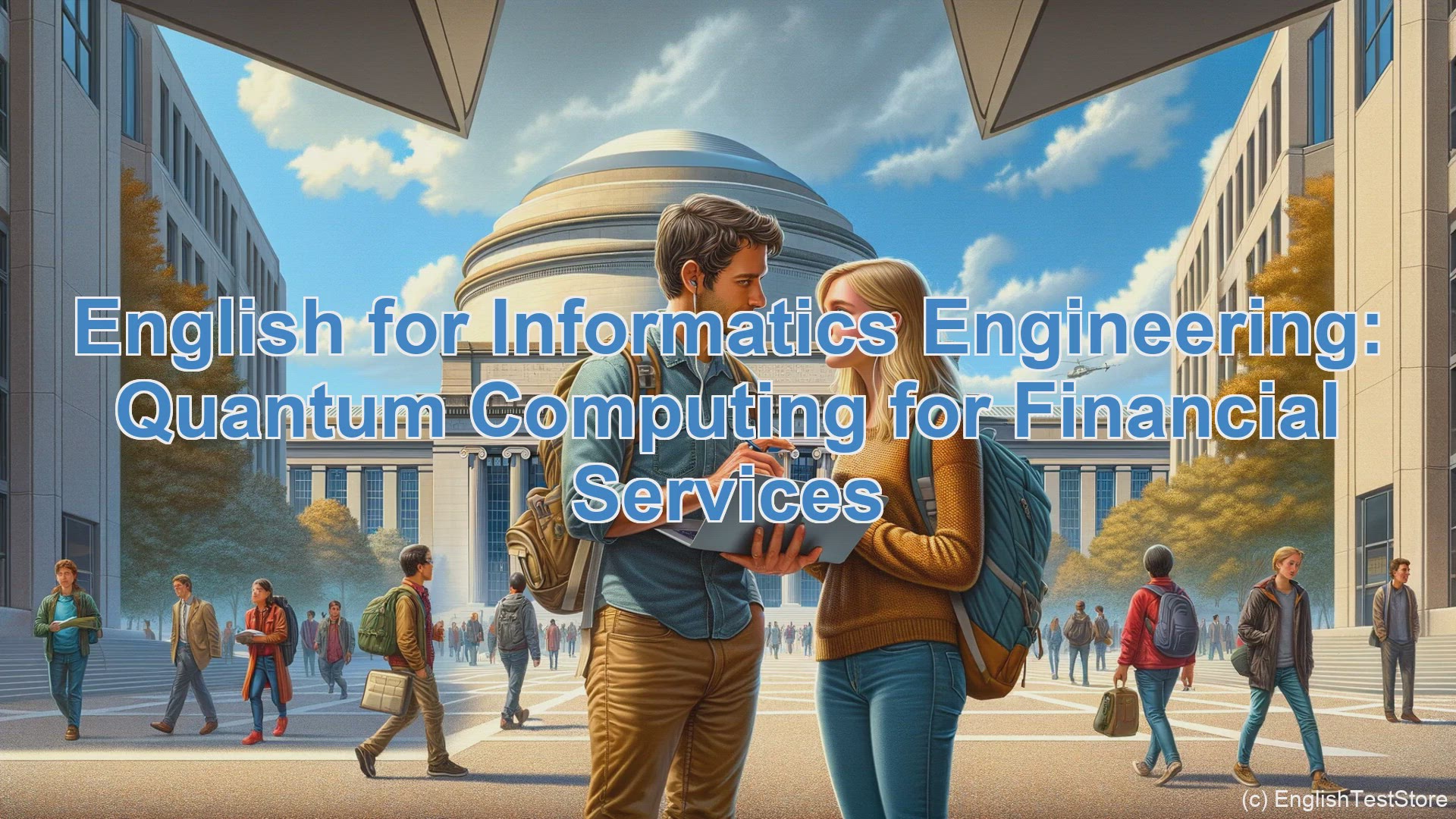 'Video thumbnail for English Conversation for Informatics Engineering: Quantum Computing for Financial Services'