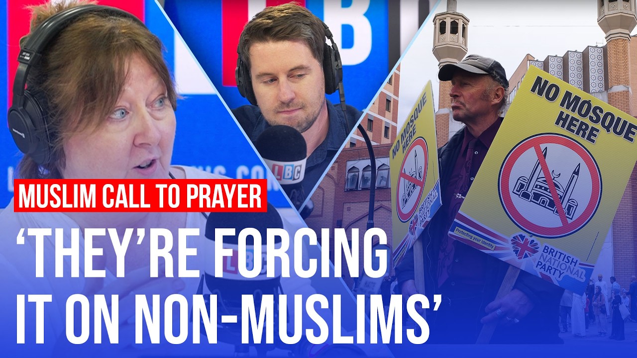 Video thumbnail for Should the UK ban Muslim calls to prayer? | LBC callers