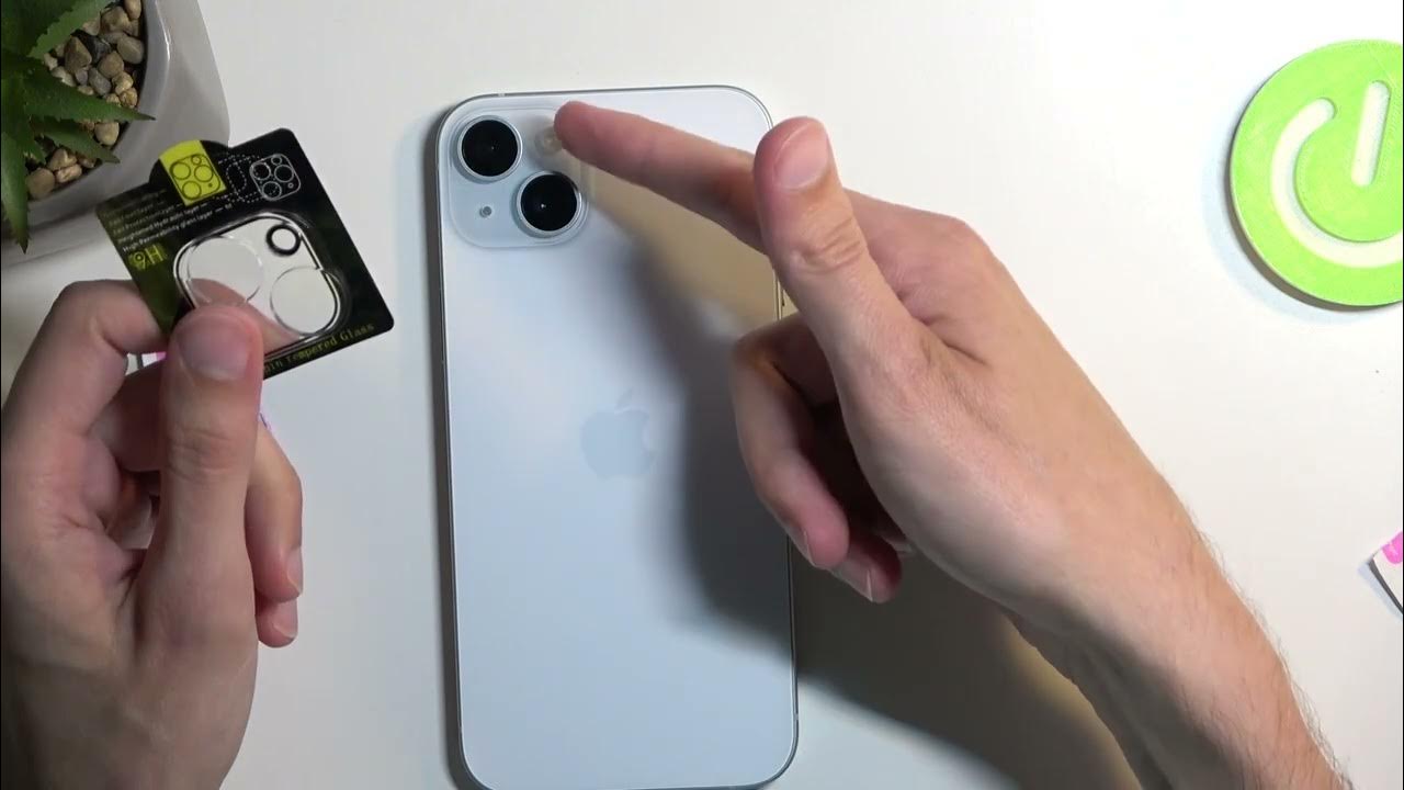 Video thumbnail for How To Apply Camera Screen Protector In iPhone 15 Plus