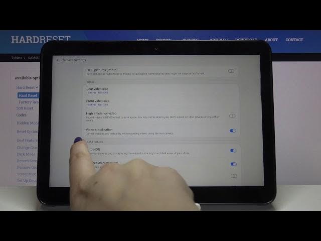 Video thumbnail for How to Turn On Image Stabilization on SAMSUNG Galaxy Tab Active Pro - Activate Image Stabilization