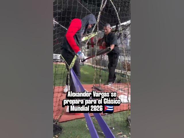 Video thumbnail for Alexander Vargas se prepara para la temporada y el Clásico Mundial 2026