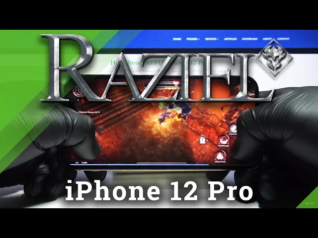 Video thumbnail for Raziel: Dungeon Arena Game Test in iPhone 12 Pro - Gameplay