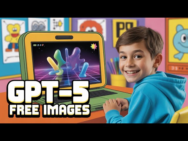 'Video thumbnail for OpenAI GPT-5 Model Generates INSANE Images from Any Prompt – 100% FREE & UNLIMITED!'