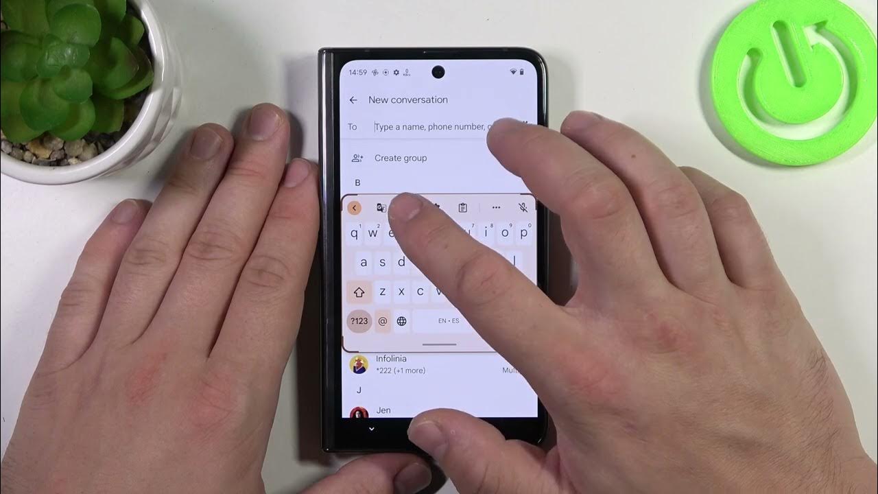 Video thumbnail for How to Fix Floating Keyboard in GOOGLE Pixel Fold – Anchor Keyboard