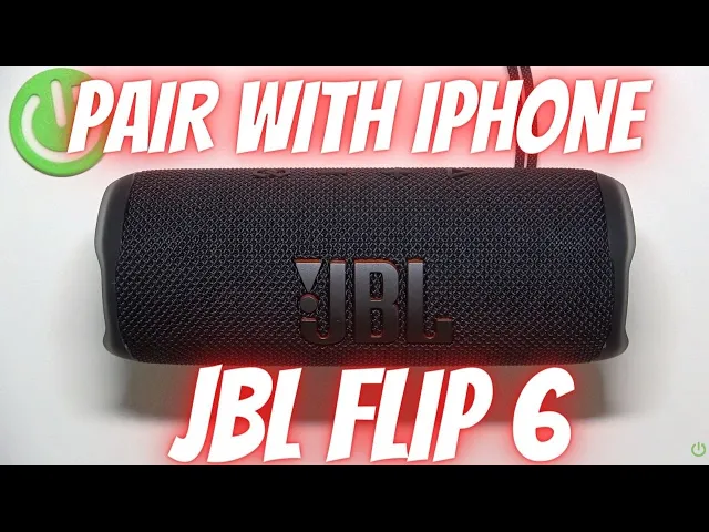 Video thumbnail for How to Pair JBL Flip 6 with iPhone?