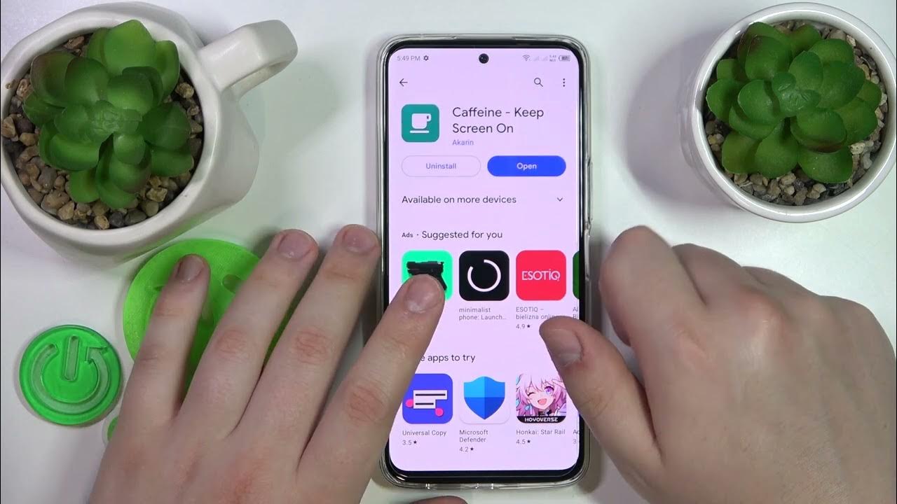 Video thumbnail for How to Set Screen Timeout to Never on Tecno Camon 18 Premier – Caffeine App