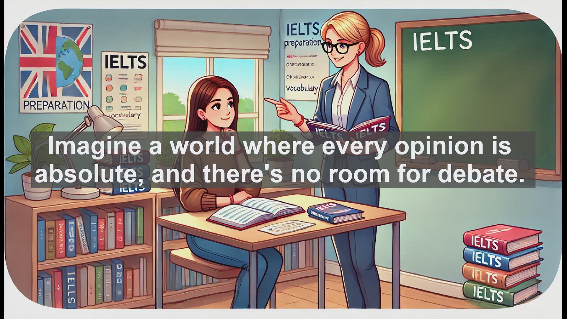'Video thumbnail for 5000 Must Know IELTS 8.0 Vocabulary - IELTS Vocabulary: Understanding and Using 'Dogmatic''