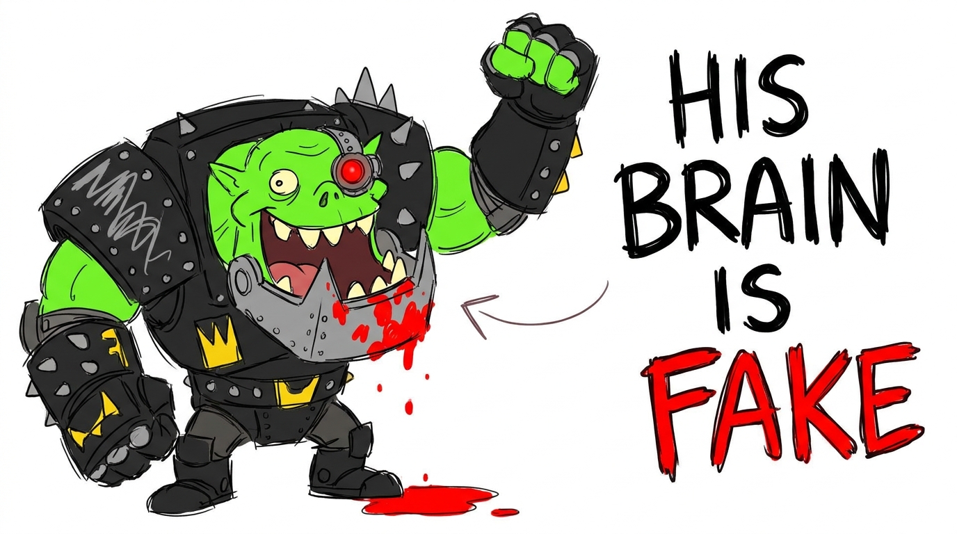 Video thumbnail for Ghazghkull Is the Biggest Failure in Ork History (And He Doesn't Even Realize It) Warhammer 40k
