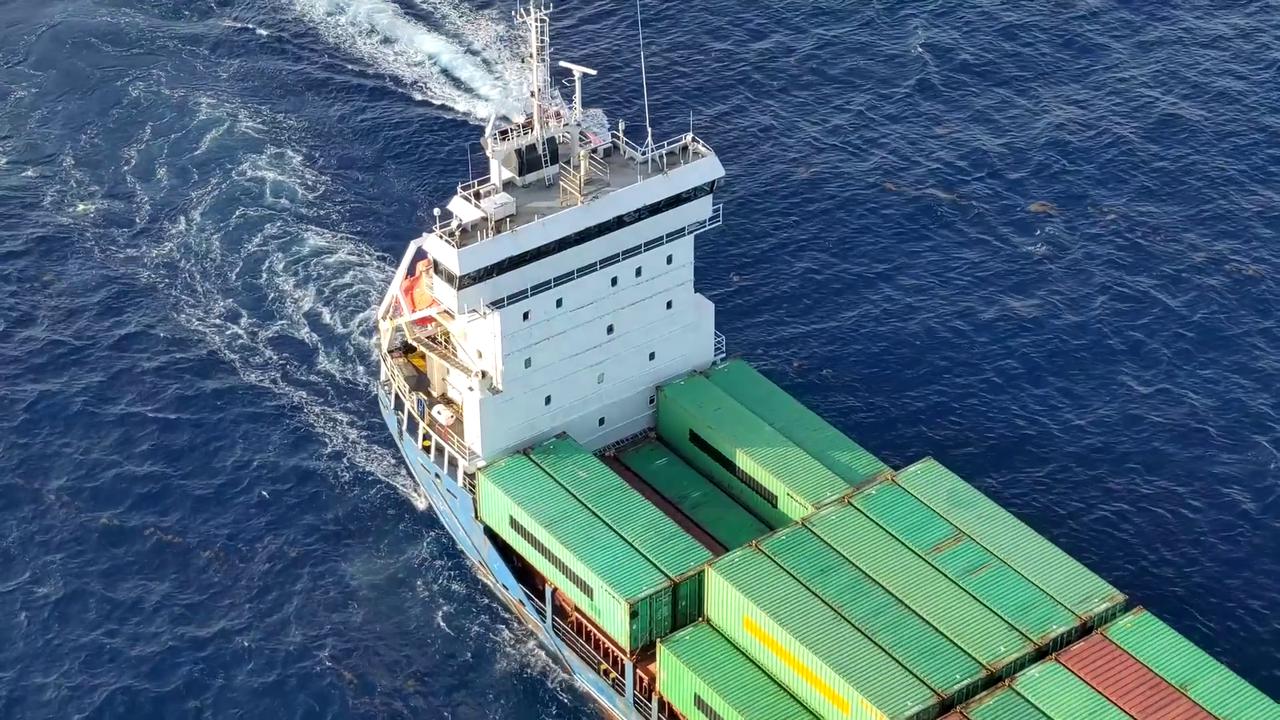 Video thumbnail for US: USA Seizes Control Of Cargo Ship Carrying Suspected Illicit Fuel To Cuba.