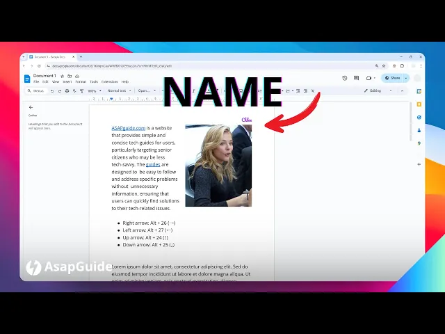 Video thumbnail for How To Put Your Last Name in the Top Right Corner on Google Docs