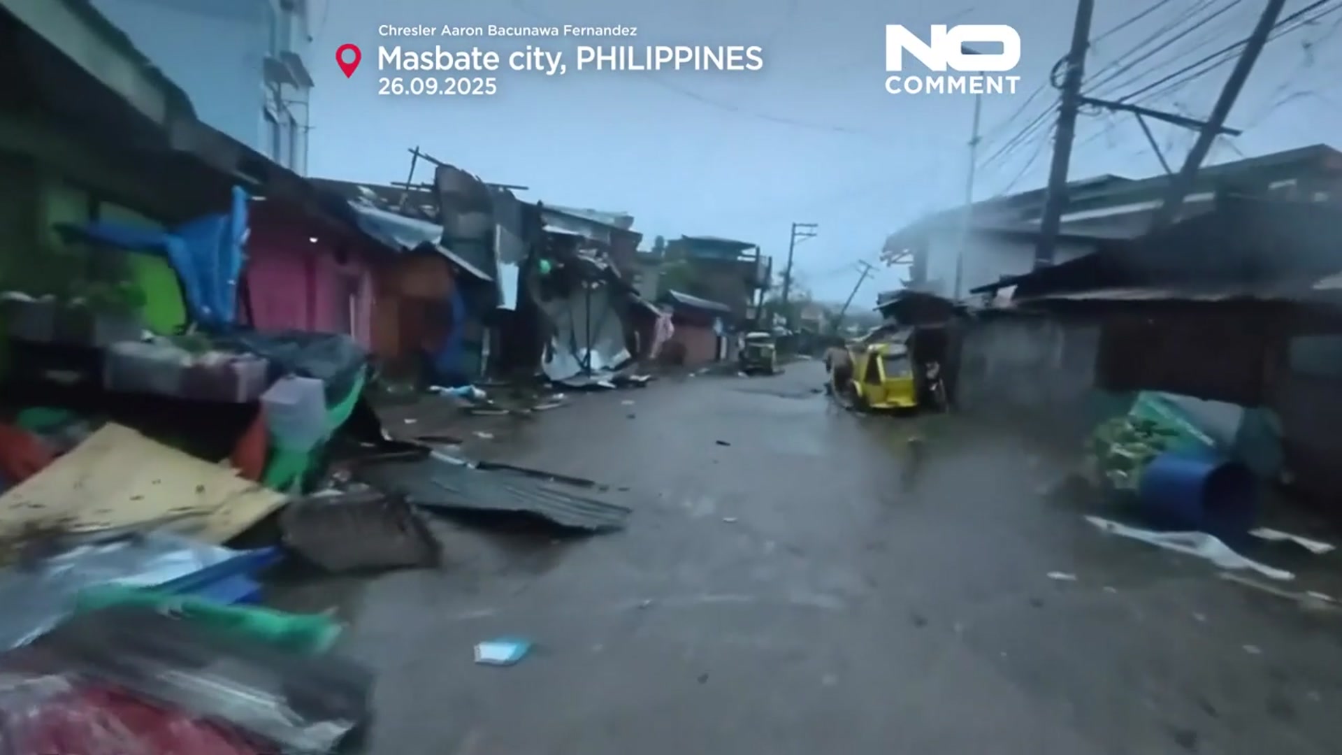 'Video thumbnail for Thousands evacuated as Typhoon Bualoi triggers flood and landslide warnings'