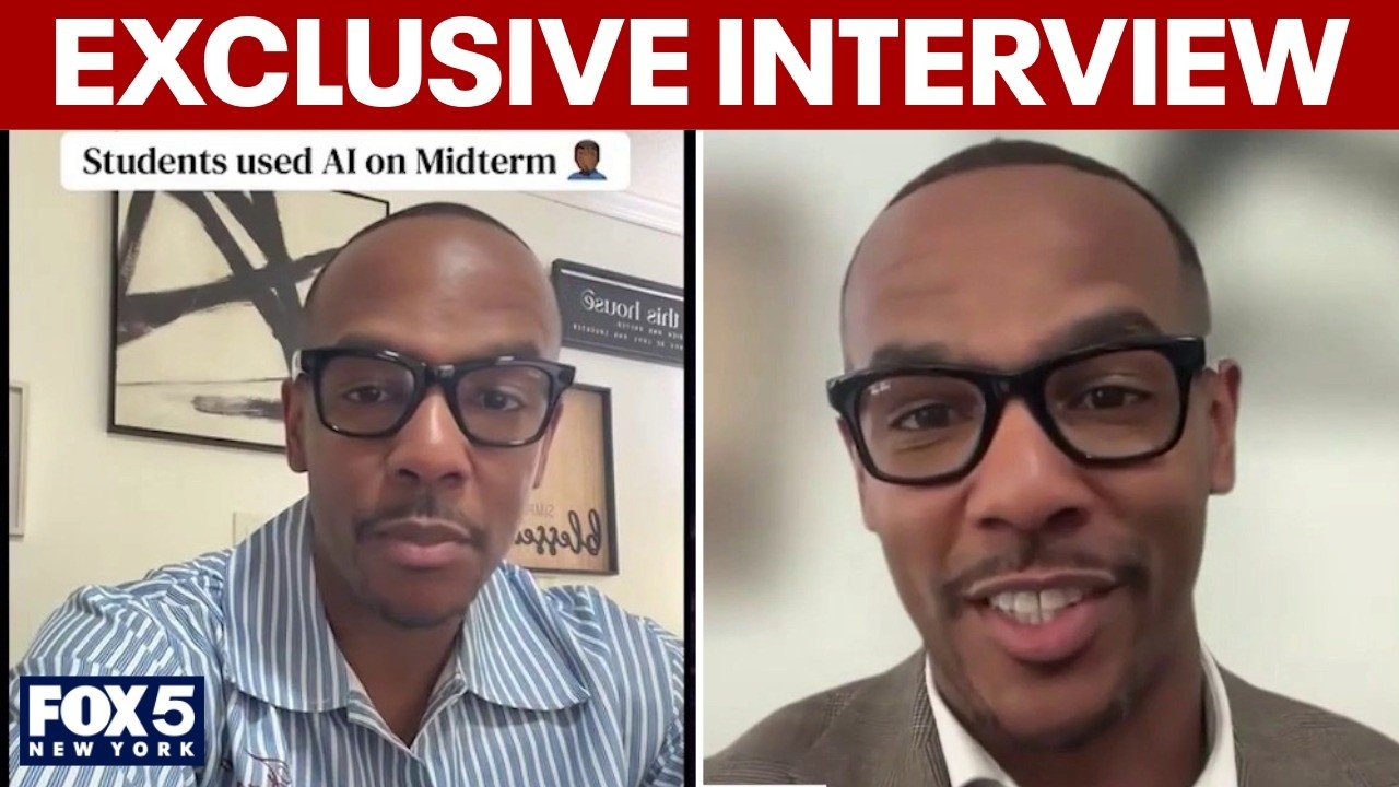 Video thumbnail for EXCLUSIVE: Interview with professor who caught students using AI