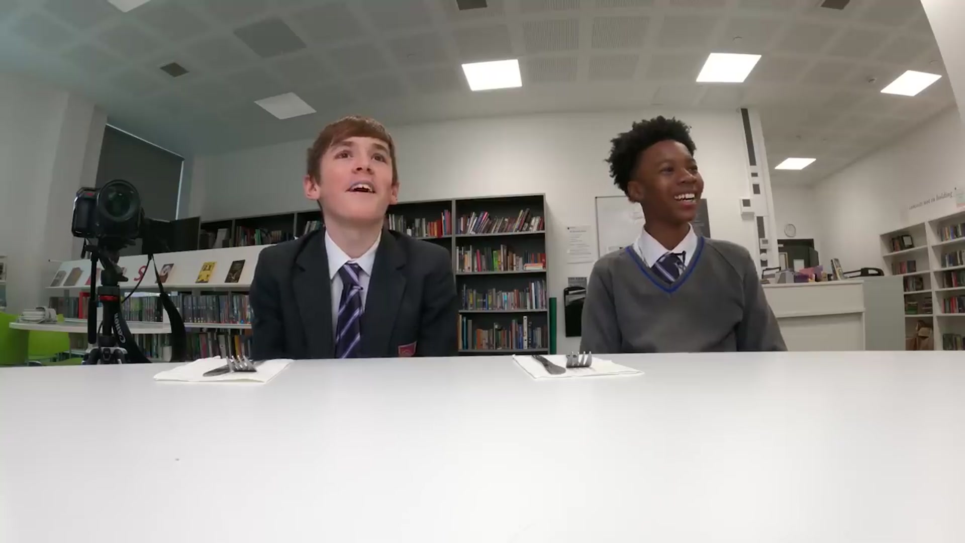 Video thumbnail for British Highschoolers try Thanksgiving Dinner for the First Time (720P HD)