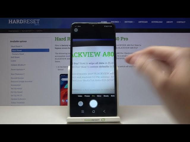 Video thumbnail for How to Activate Camera Pro Mode in BLACKVIEW A80 Pro – Advanced Camera Functions