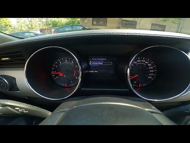 Video thumbnail for How to Navigate Through the Speedometer Ford Mustang VI ( 2014 – now )