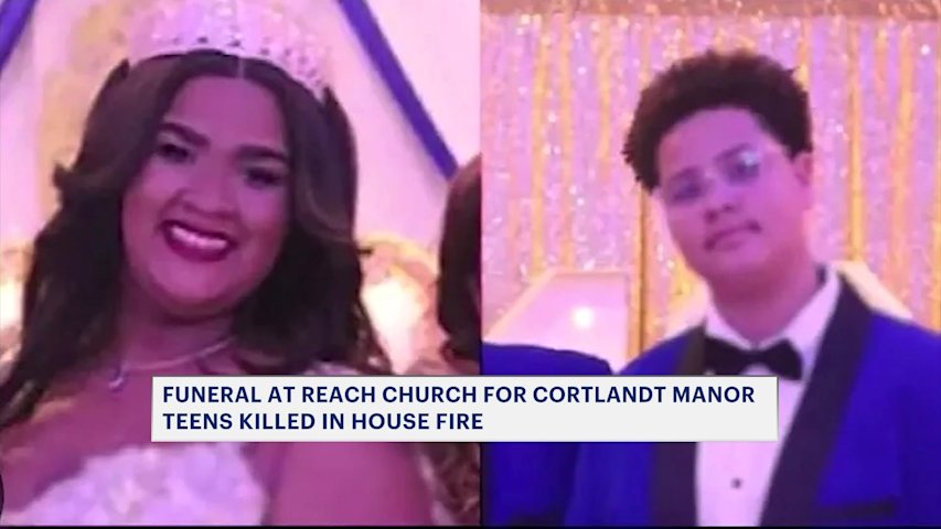 Video thumbnail for Community remembers Cortlandt Manor siblings lost in tragic house fire