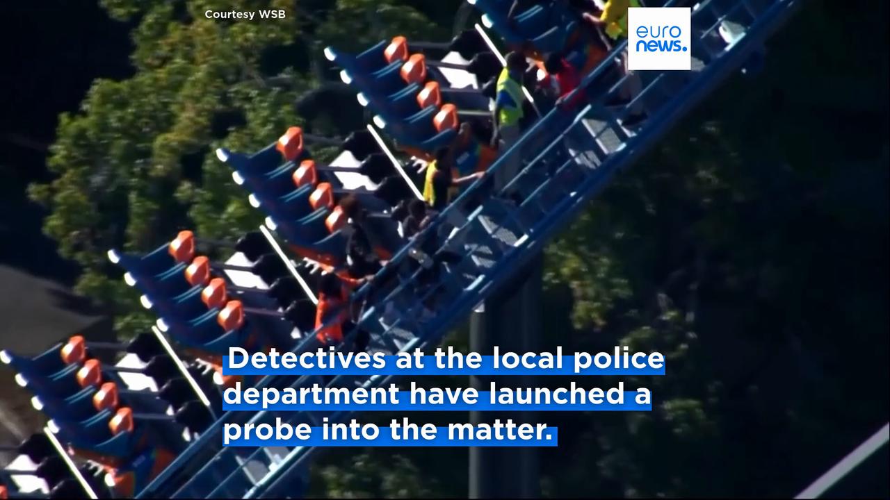 Video thumbnail for US theme park operator Six Flags shuts nine roller coasters after man dies