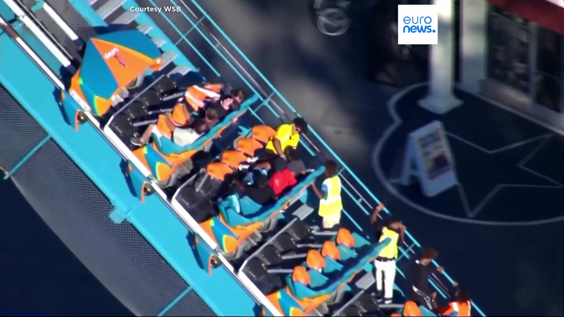 Video thumbnail for US theme park operator Six Flags shuts nine roller coasters after man dies