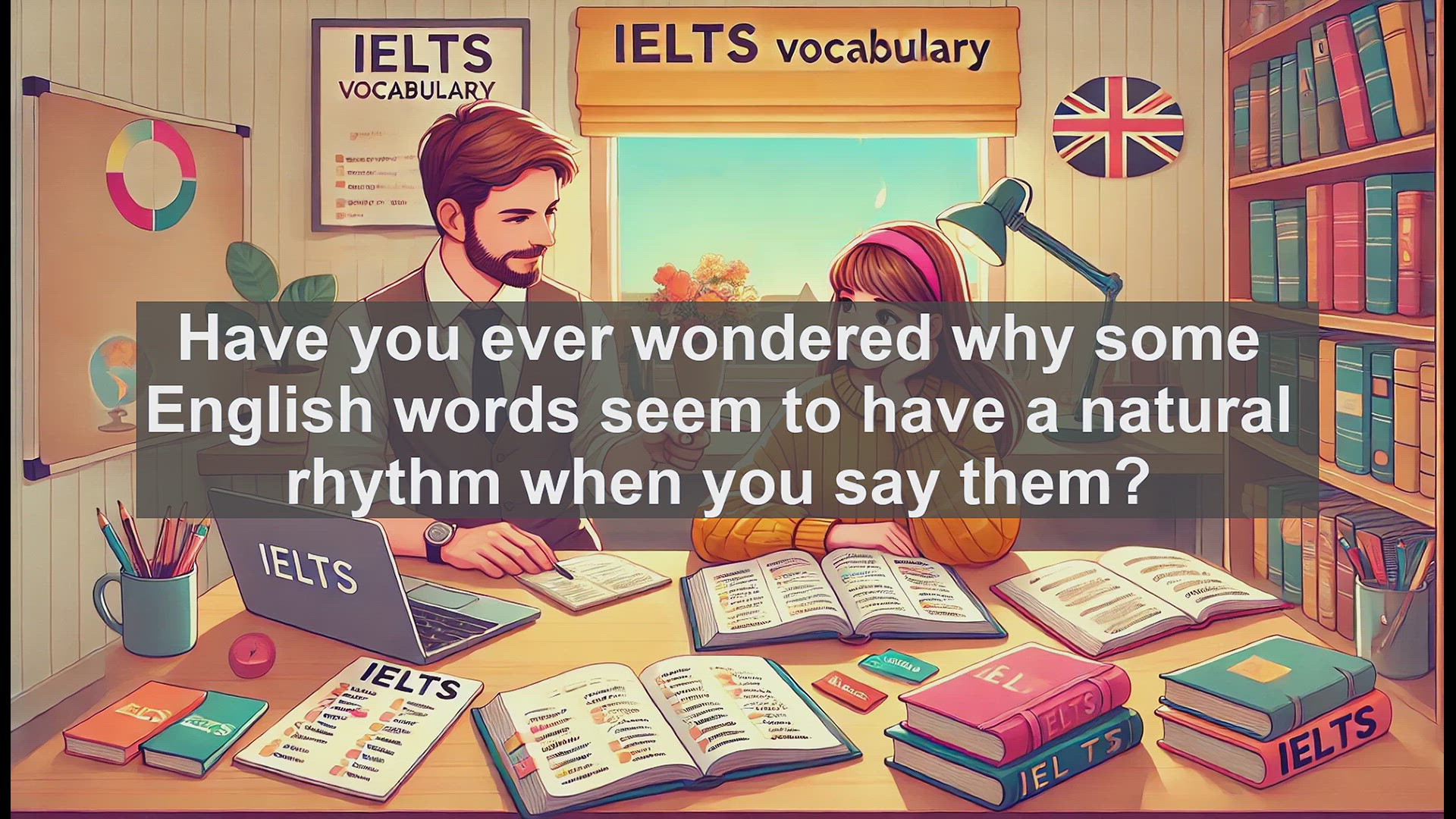 'Video thumbnail for 5000 Must Know IELTS 8.0 Vocabulary - Disyllables: Key to English Rhythm and IELTS Success'