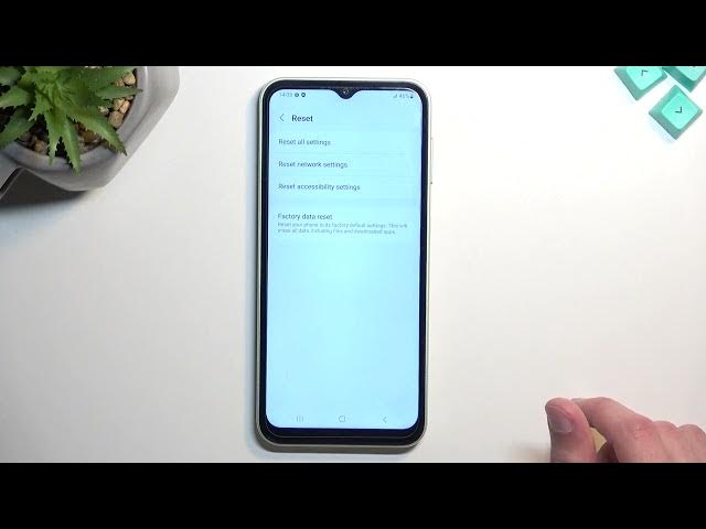 Video thumbnail for How to Hard Reset SAMSUNG Galaxy A14 - Hard Reset via Settings