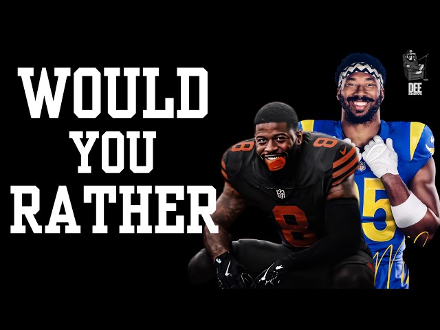 Video thumbnail for Why The Browns Won The Myles Garrett / Jared Verse TRADE w/ Rams.