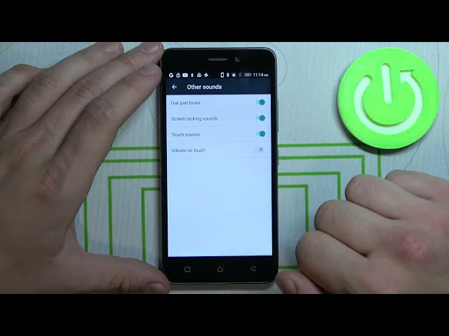 Video thumbnail for How to Turn On/Off Touch Sounds in LENOVO K6 - Manage Keyboard Sound