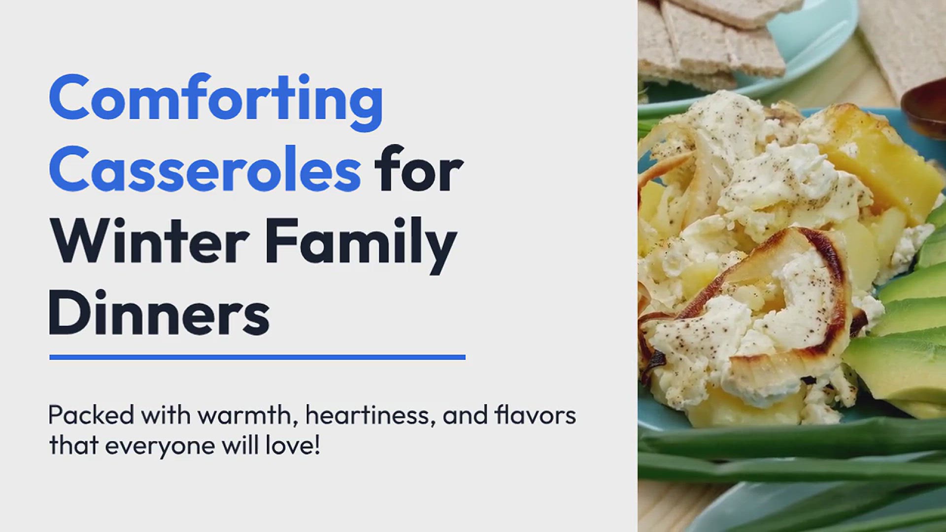 Video thumbnail for USA Cozy Winter Casserole Recipes