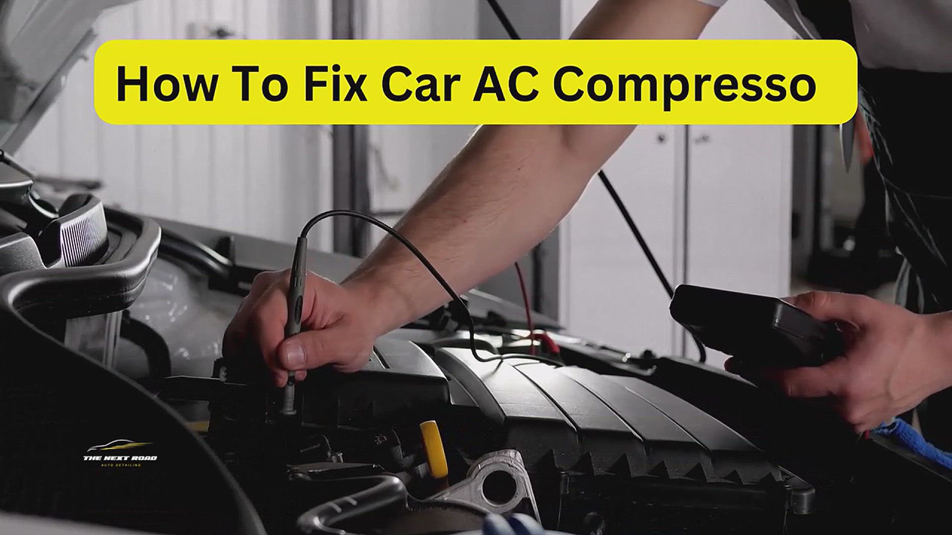 'Video thumbnail for A Step-by-Step Guide On How to Fix A Car AC Compressor'