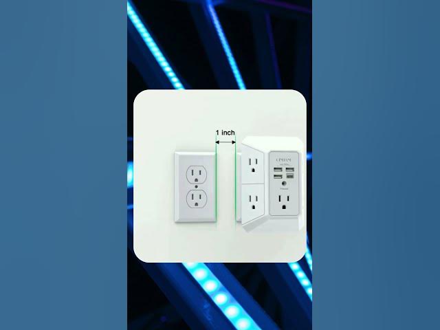 Video thumbnail for USB Wall Charger That Protects & Powers Everything! Must-Have Gadget!