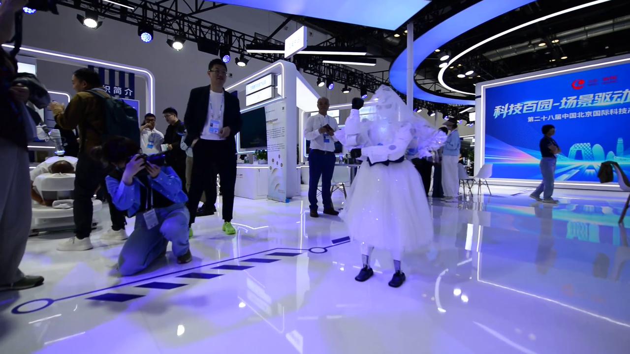 Video thumbnail for China: 28th China Beijing International High tech Expo 3.