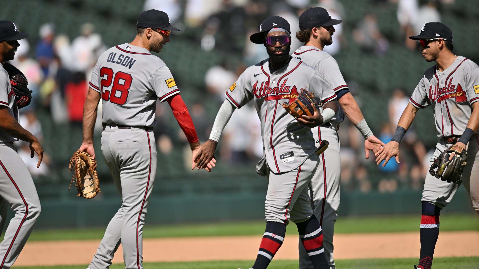 Video thumbnail for Braves Triumph Over White Sox Before Crucial Series With Brewers