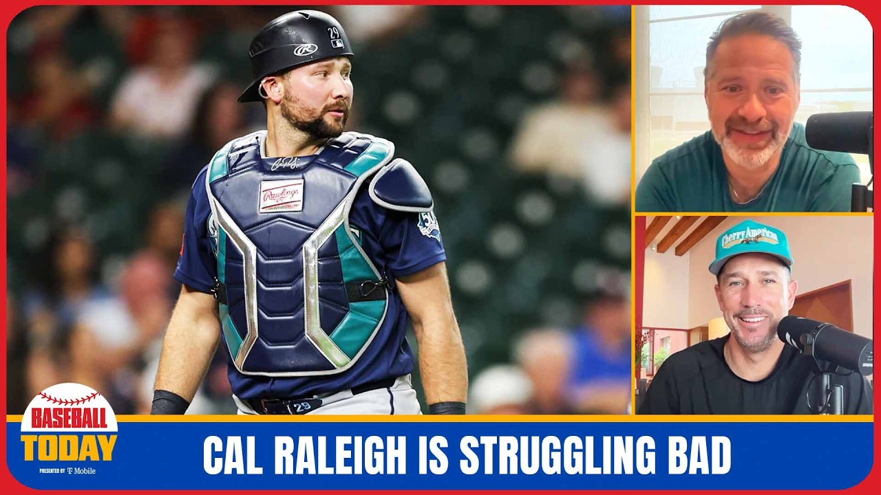 Video thumbnail for What should the Mariners do with the struggling Cal Raleigh? | Baseball Today