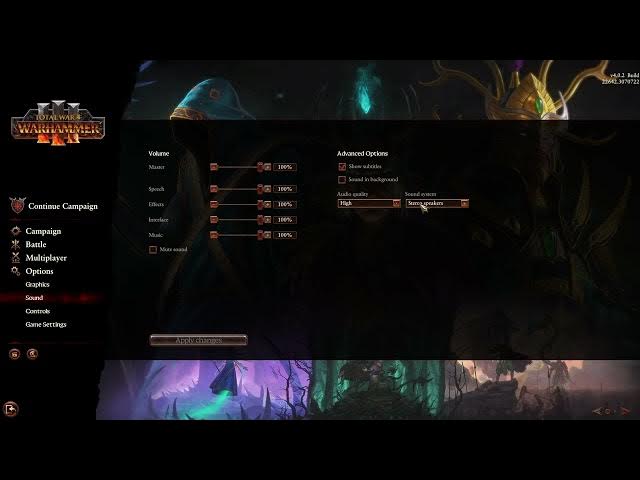 Video thumbnail for How To Change Audio Quality In Total War Warhammer III