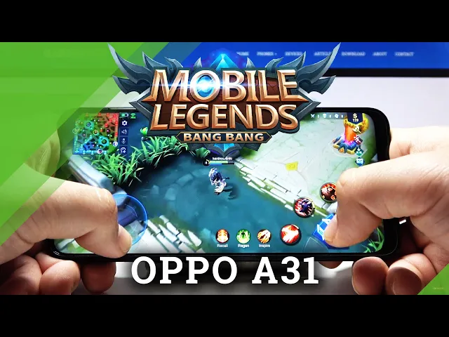 Video thumbnail for Mobile Legends on OPPO A31 (2020) – Game Test