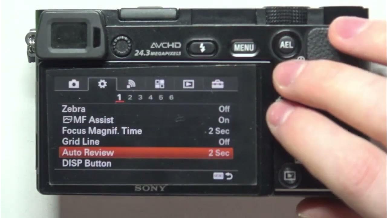 Video thumbnail for How To Manage Auto Review Timer In Sony A6000