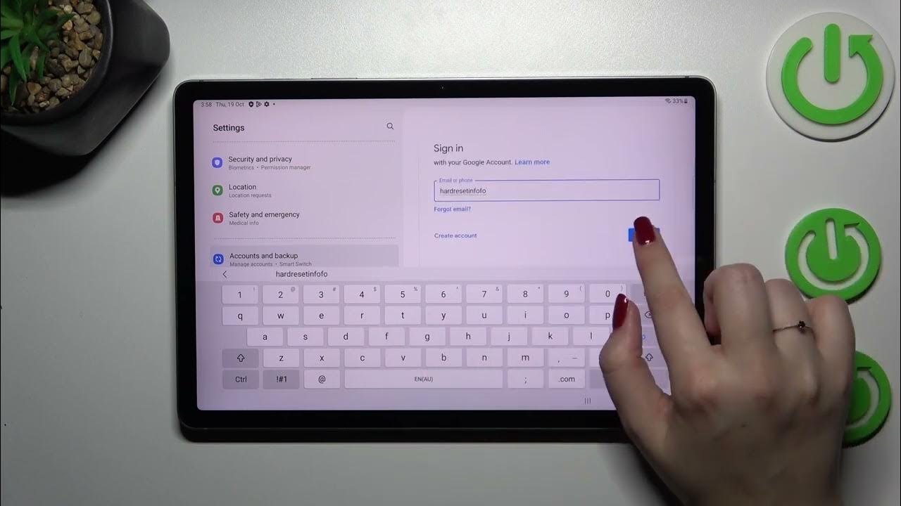 Video thumbnail for How to Enable Google Backup on Samsung Galaxy Tab S9 FE