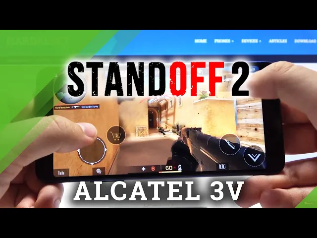 Video thumbnail for Standoff 2 on ALCATEL 3V - Gaming Quality Test