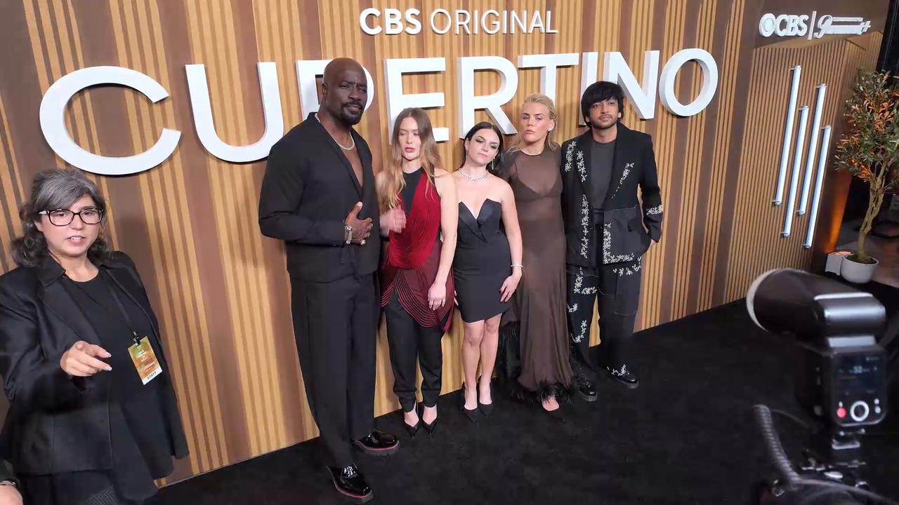Video thumbnail for NY: CBS' Cupertino Special Series Premiere Screening - Arrivals 16.
