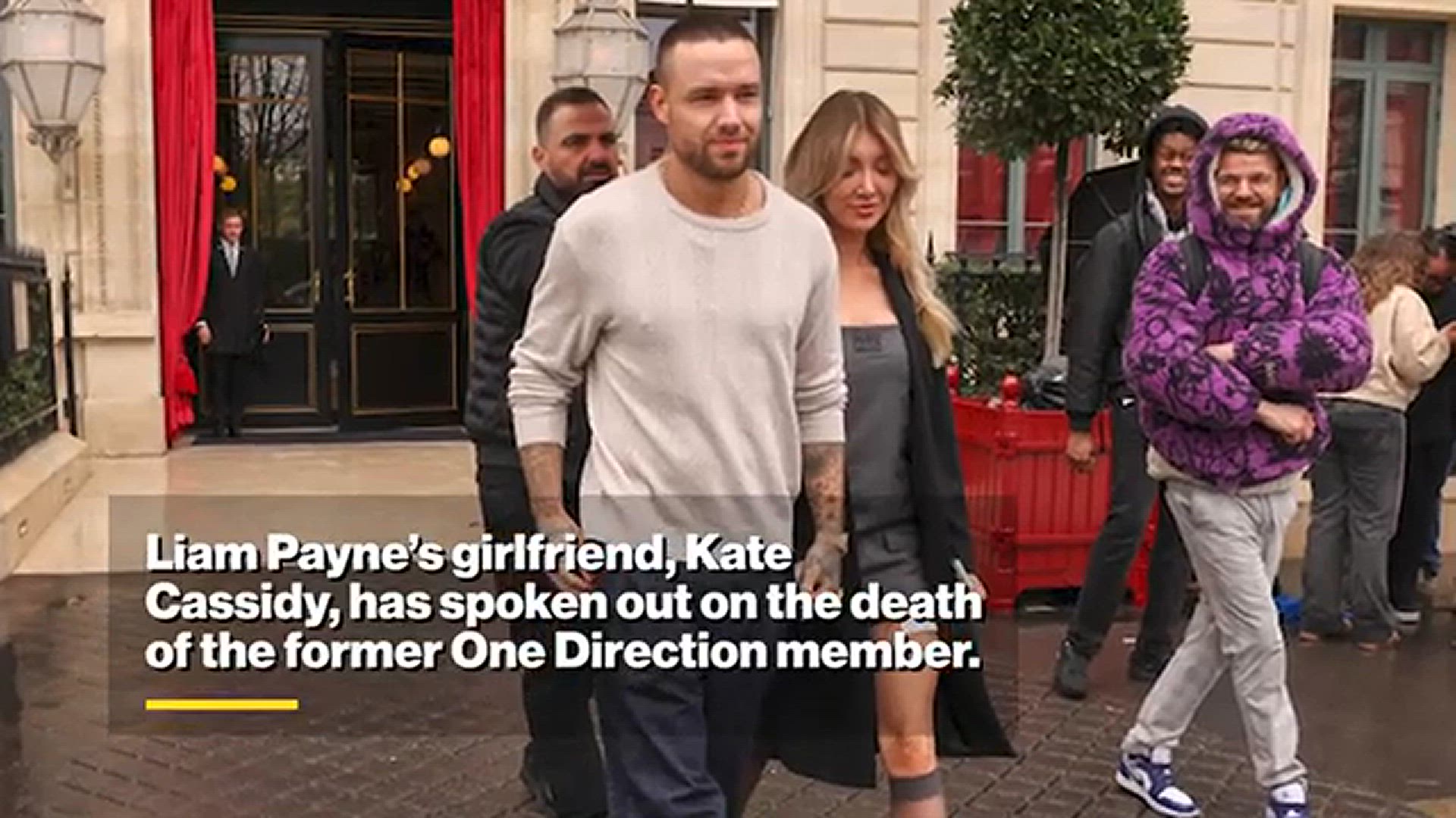 Video thumbnail for Liam Payne’s girlfriend, Kate Cassidy, speaks out on former One Direction singer’s death