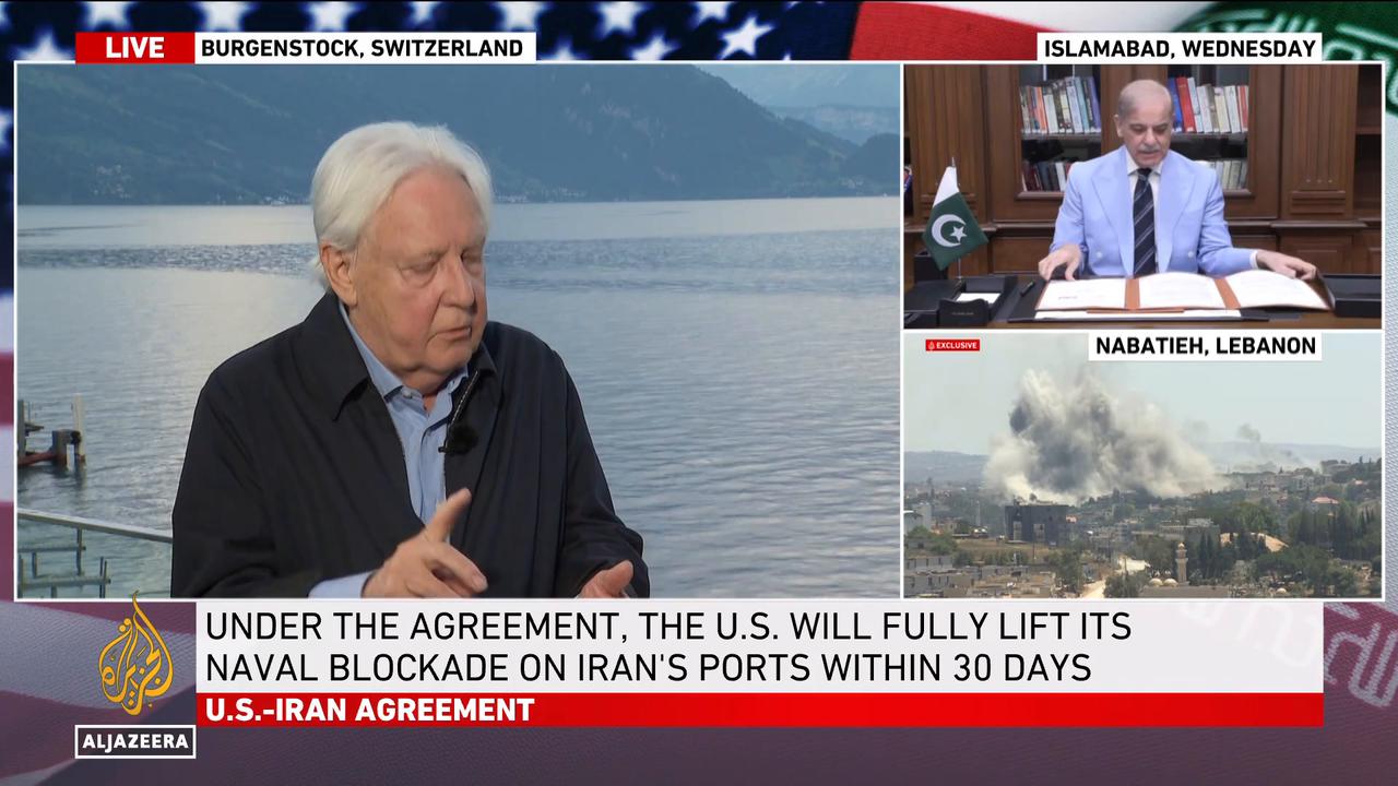 Video thumbnail for US-Iran talks in Switzerland stall as Lebanon escalation tests diplomacy