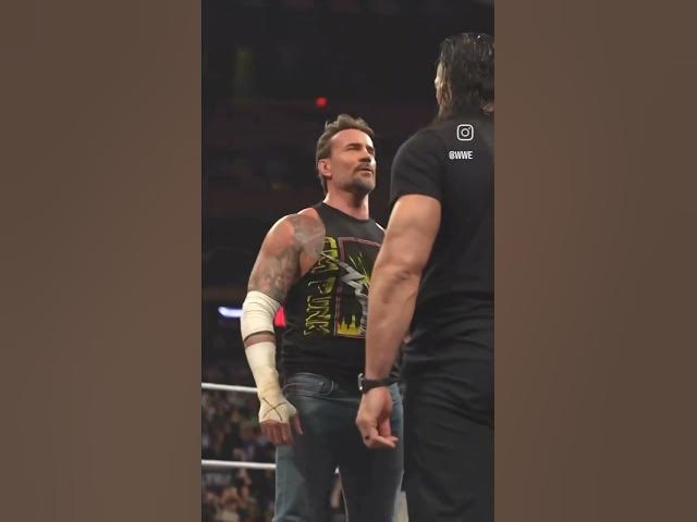 Video thumbnail for Reel ❌ Real ✅ #raw #cmpunk #romanreigns #wwe