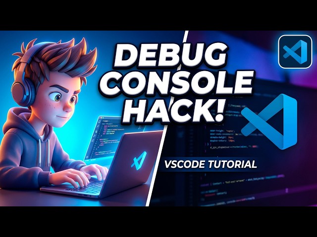 Video thumbnail for How to Remove & Enable Debug Console in VSCode Full Tutorial