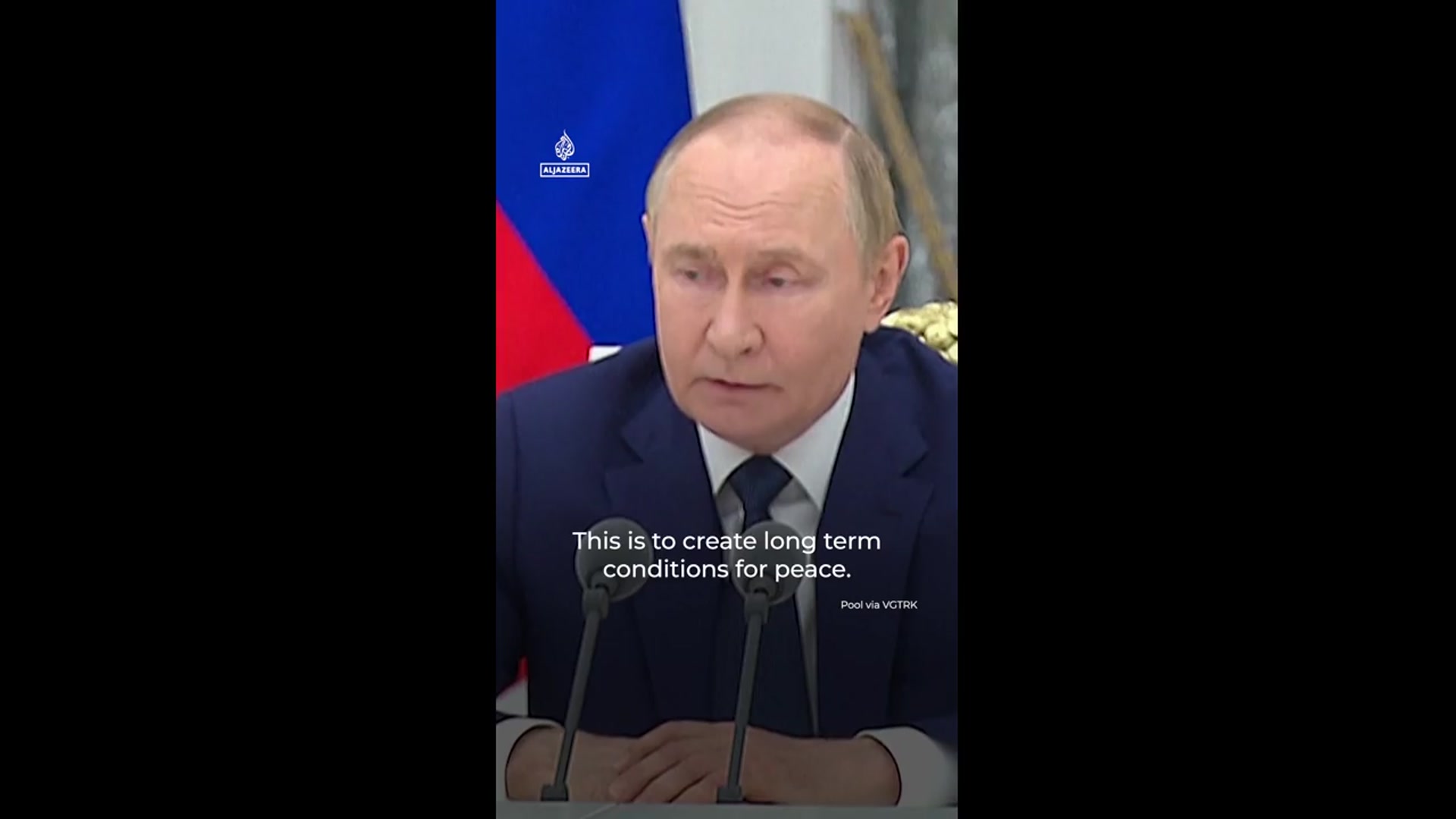 'Video thumbnail for Putin praises Trump’s ‘sincere efforts’ to end war on Ukraine'