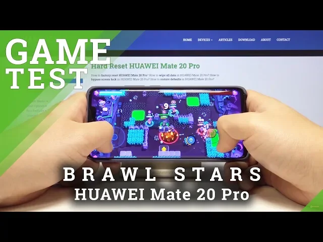 Video thumbnail for Test Brawl Stars on HUAWEI Mate 20 Pro – FPS Checkup / High Graphics Test