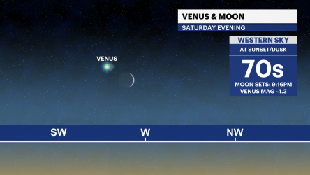 Video thumbnail for Venus shines brightest as it reaches a prime viewing point
