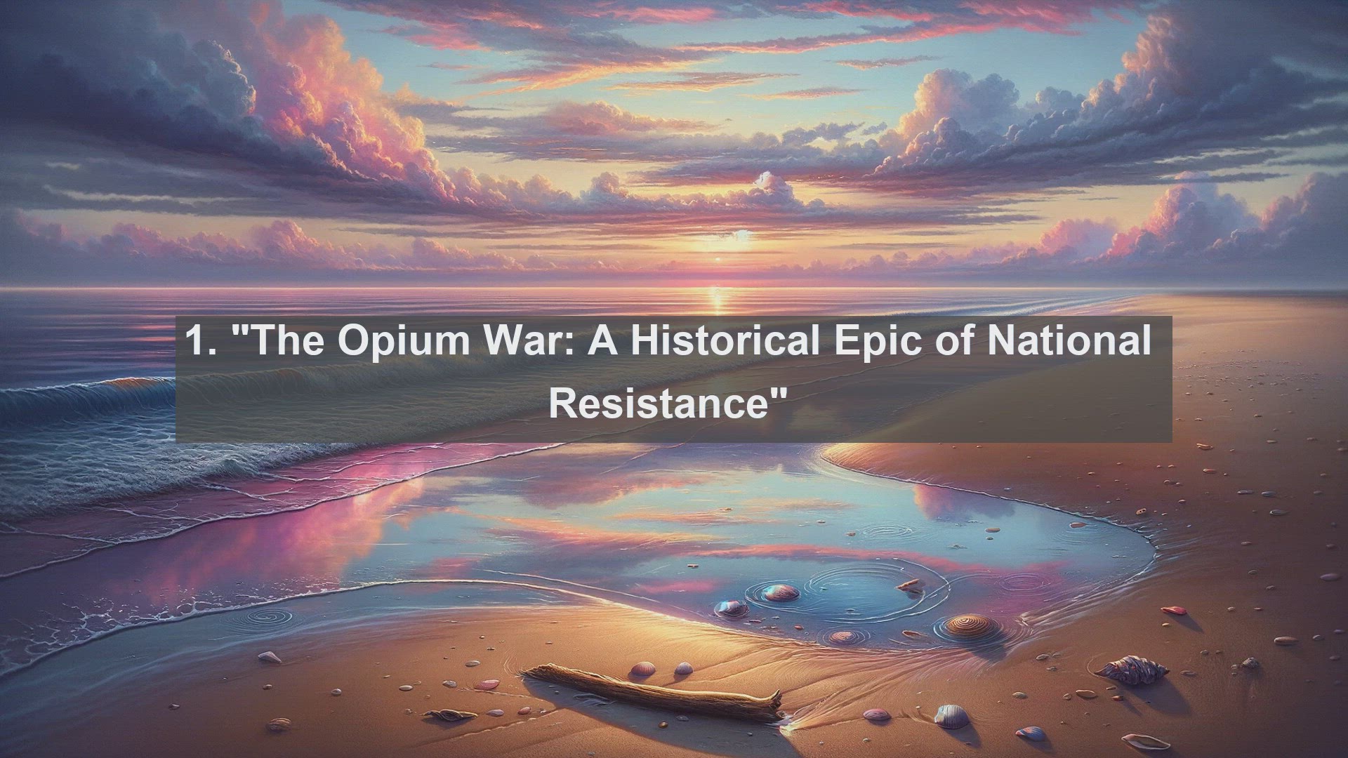 'Video thumbnail for Top 10 Chinese Novels about the Opium Wars'